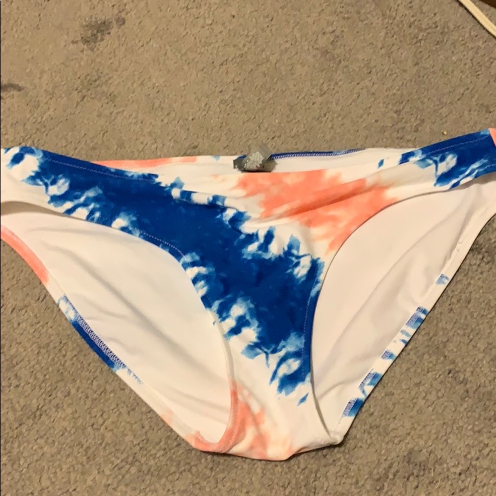 Tie dye bikini bottom